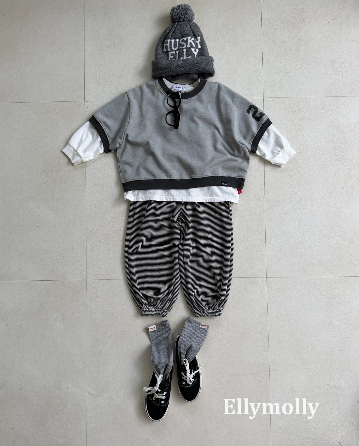 【PRE-ODER〆8.9(sun)】23.Velo Striped Jogger Pants | ellymolly