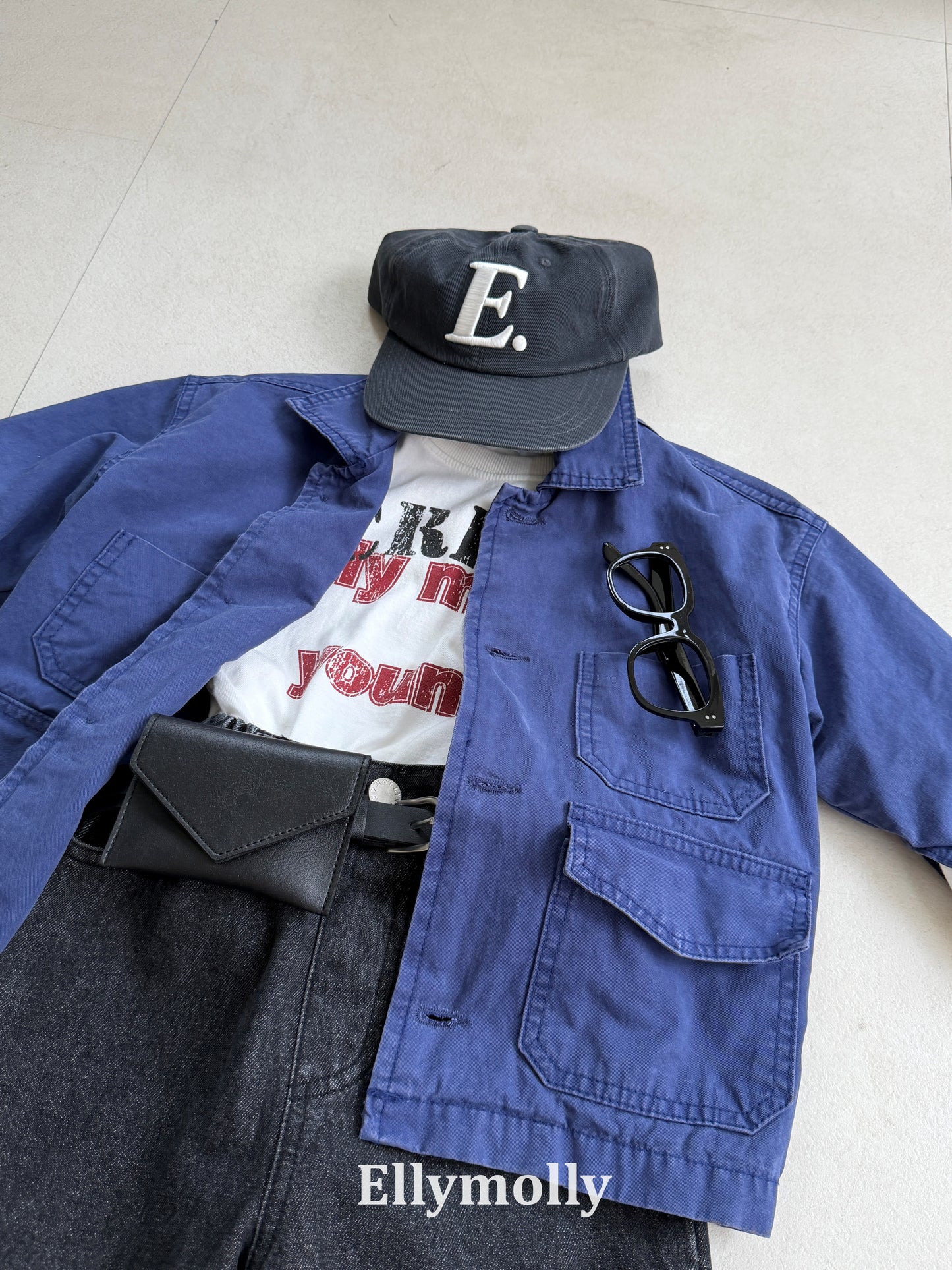 【PRE-ODER〆8.9(sun)】18.Crew Box T-Shirt | ellymolly