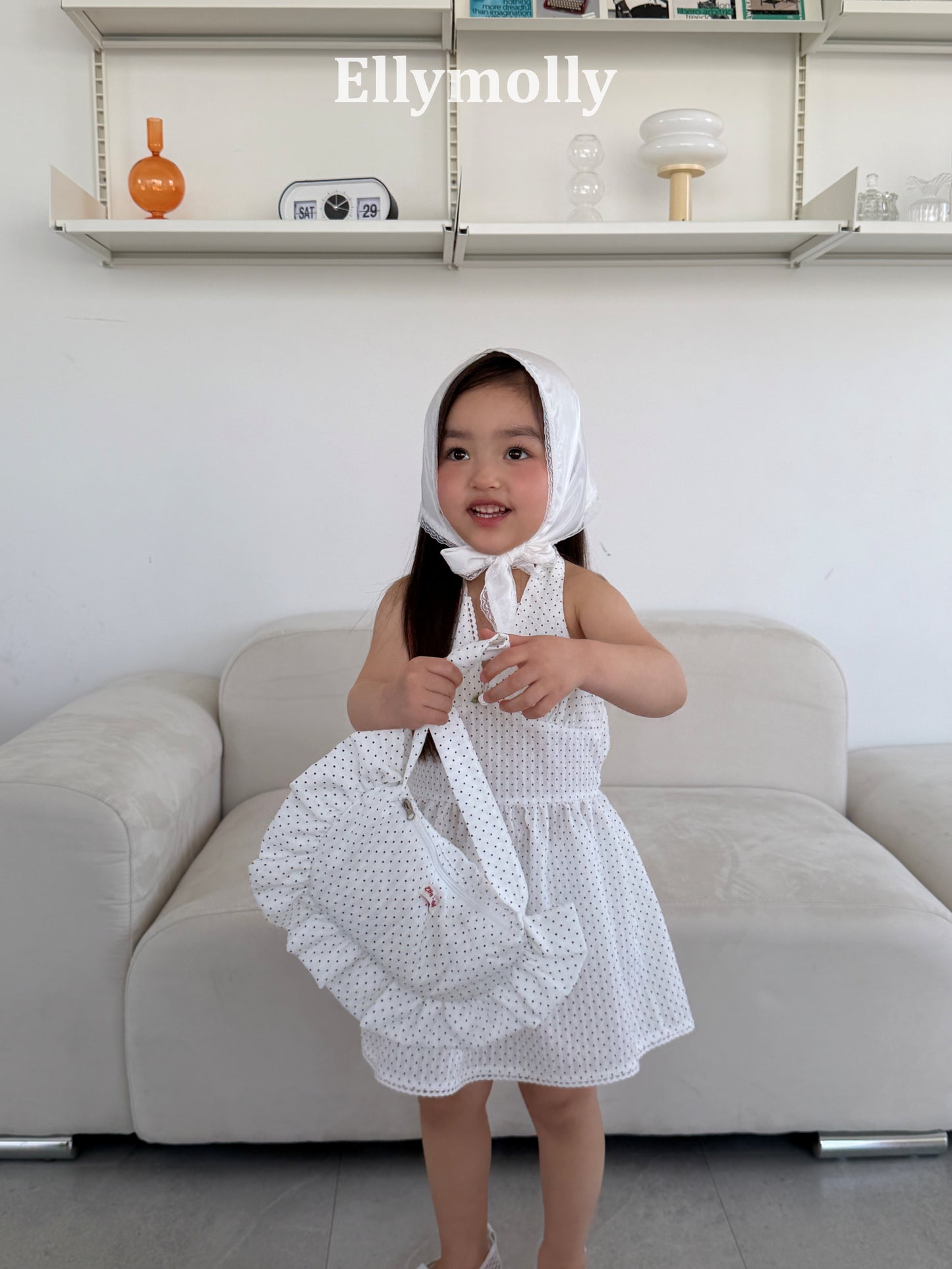 【PREORDER 4日間限定】40.Dot Halter Dress
