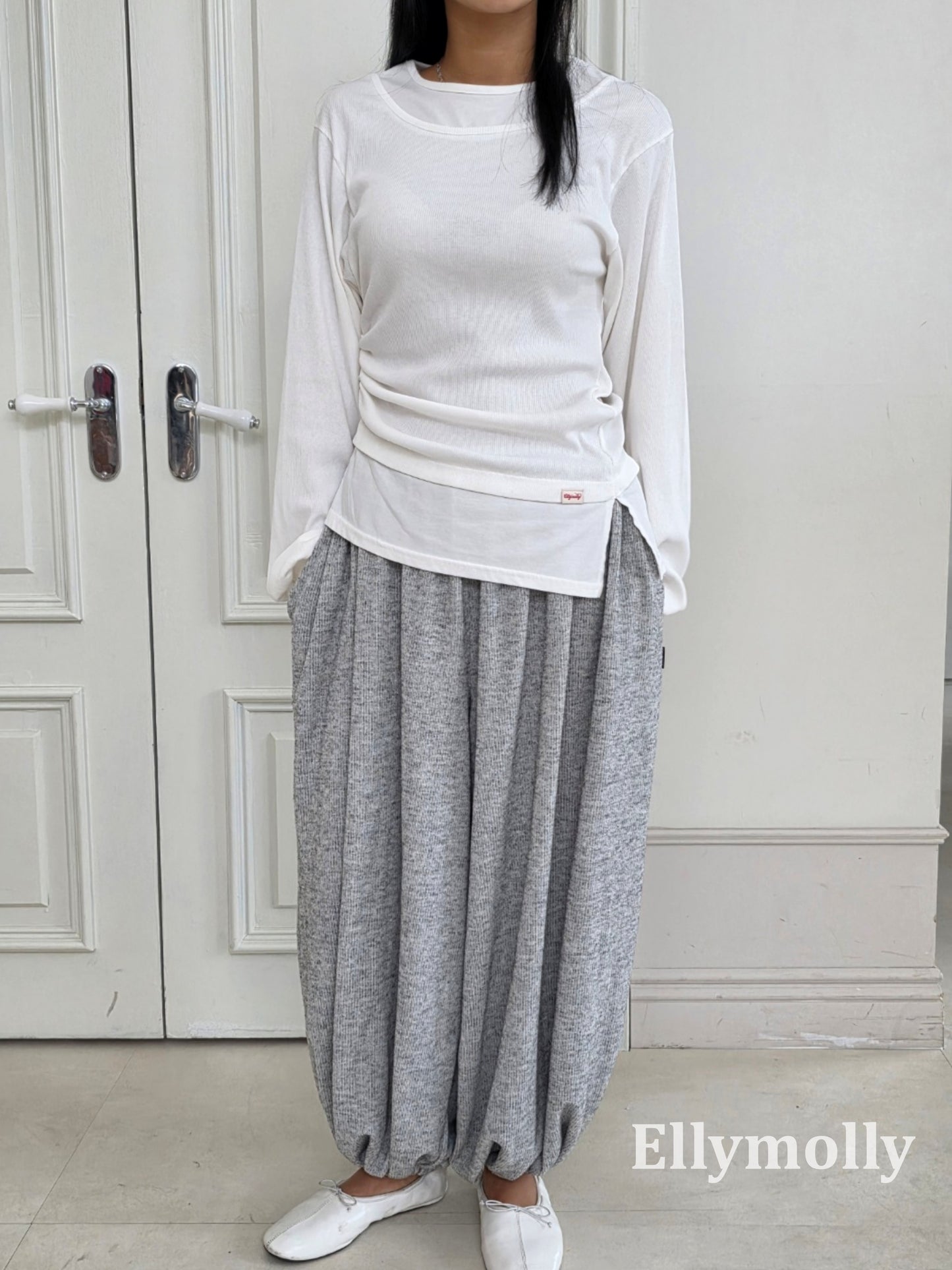 【PRE-ODER〆8.9(sun)】50.Hazel Layered T-Shirt | ellymolly