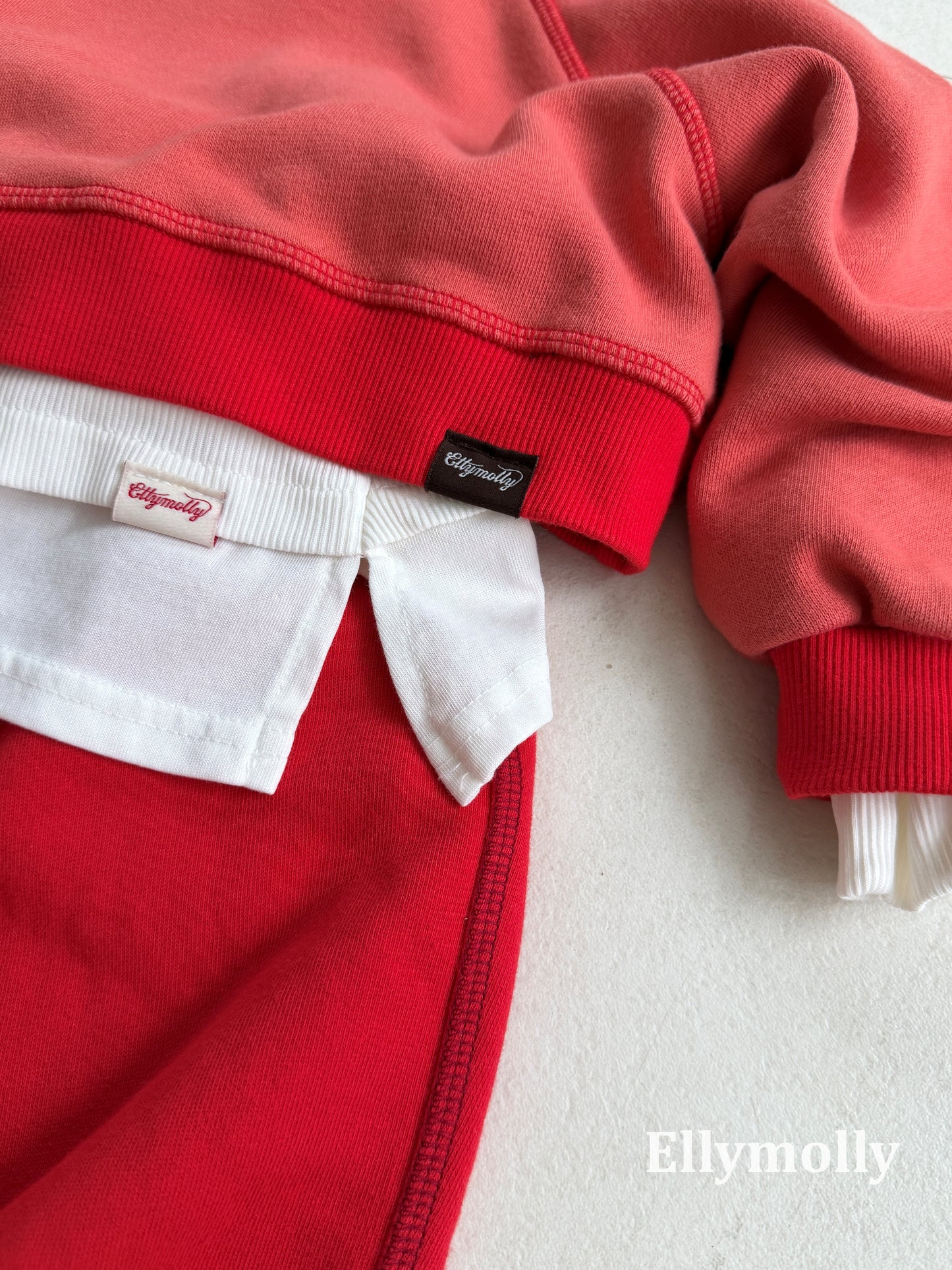 【PRE-ODER〆8.9(sun)】45.Rhythm Stitch Sweatshirt | ellymolly