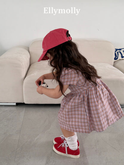 【PREORDER 4日間限定】41.Mellow Check Dress