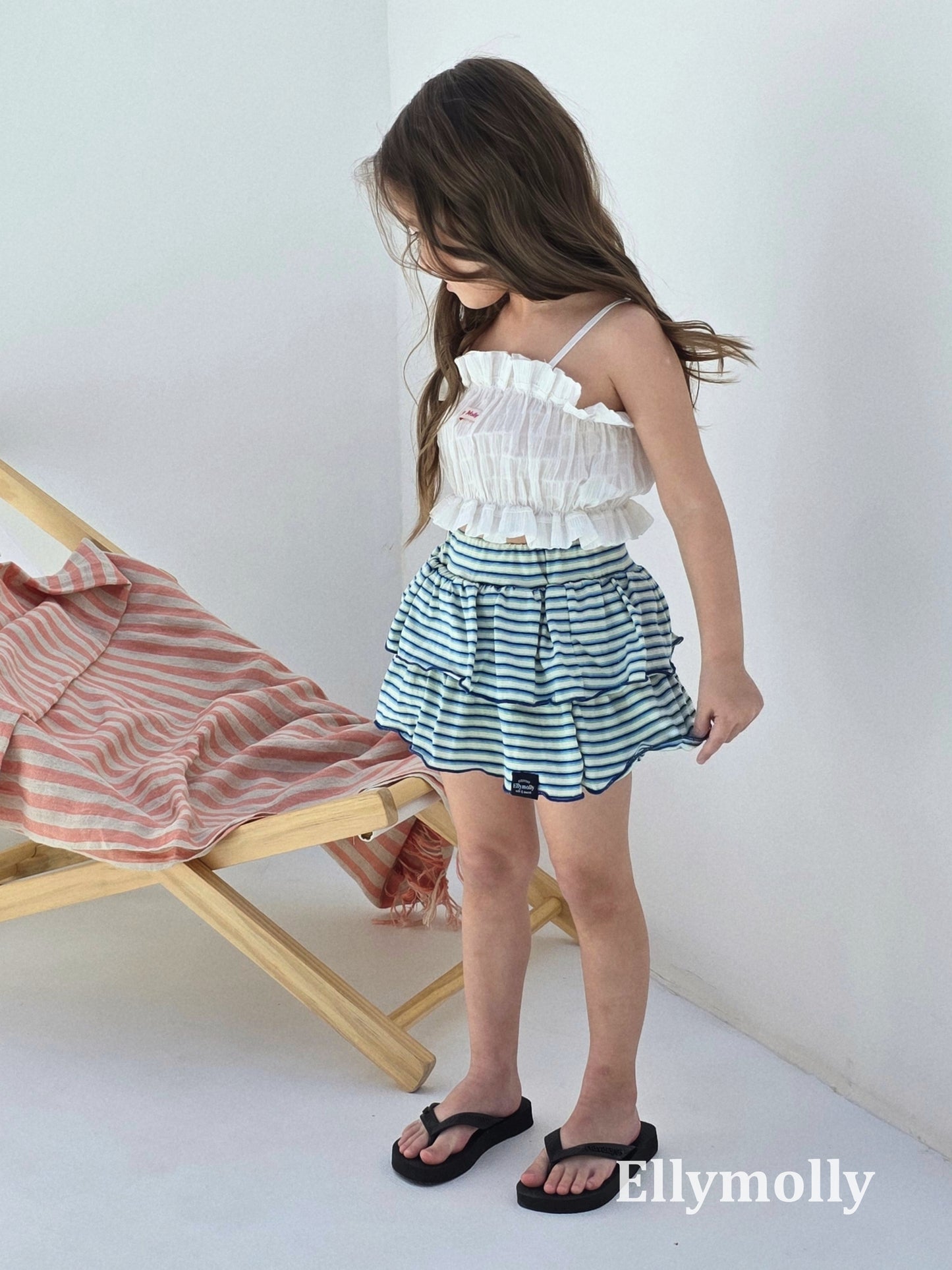 【期間限定 PRE-ODER】11.Rina Line skirt