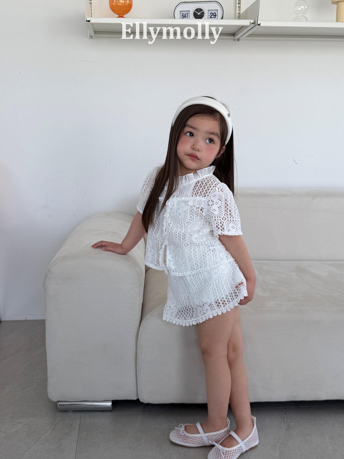 【PREORDER 4日間限定】20.Rosy Crochet Blouse