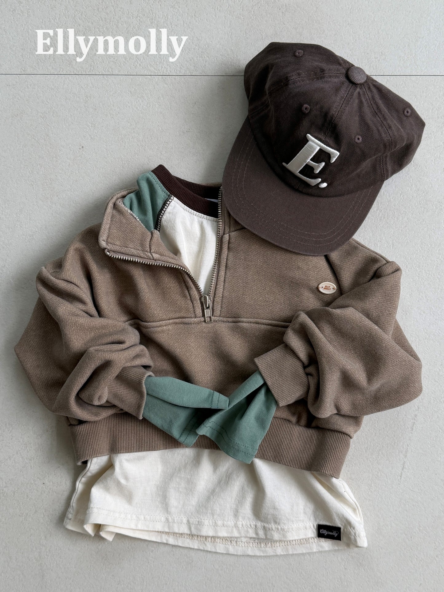 【PRE-ODER〆8.9(sun)】14.Color Block Raglan T-Shirt | ellymolly