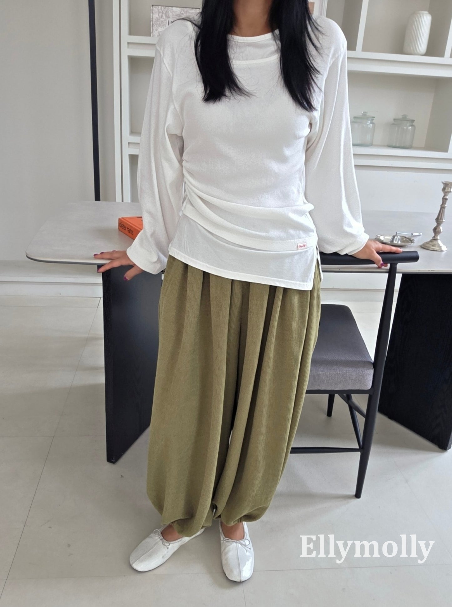 【PRE-ODER〆8.9(sun)】53.Vicky Balloon Pants | ellymolly