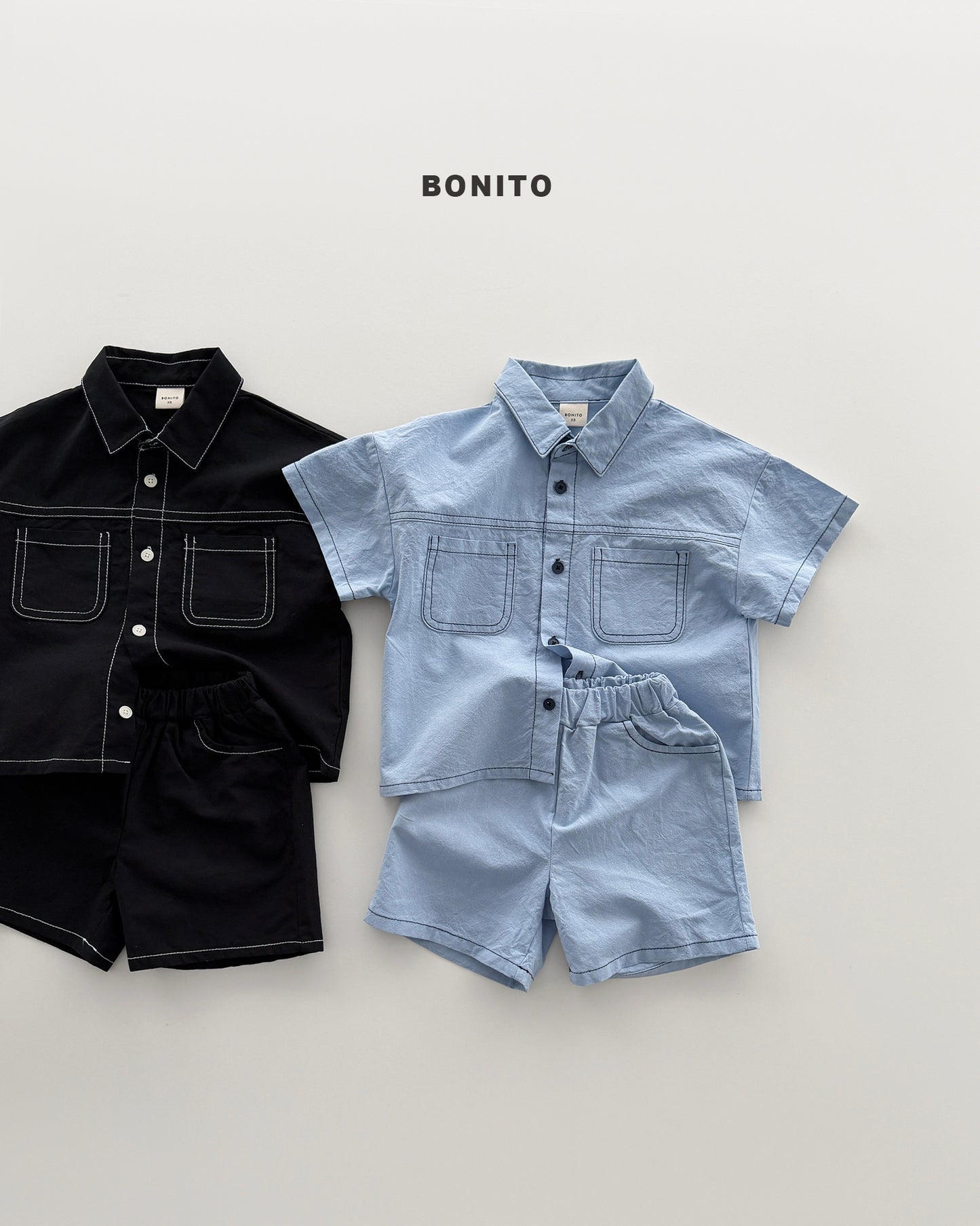 【PREORDER 4日間限定】34.two pocket linen set