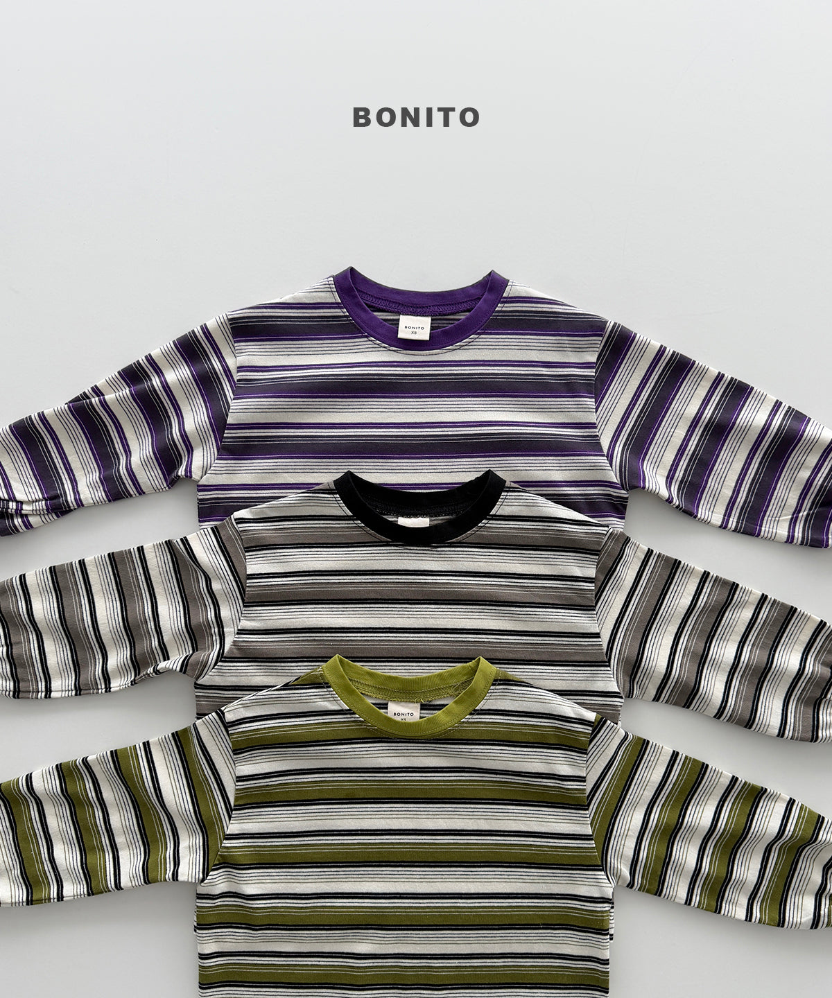 07.Track Stripe Ribbed T-Shirt