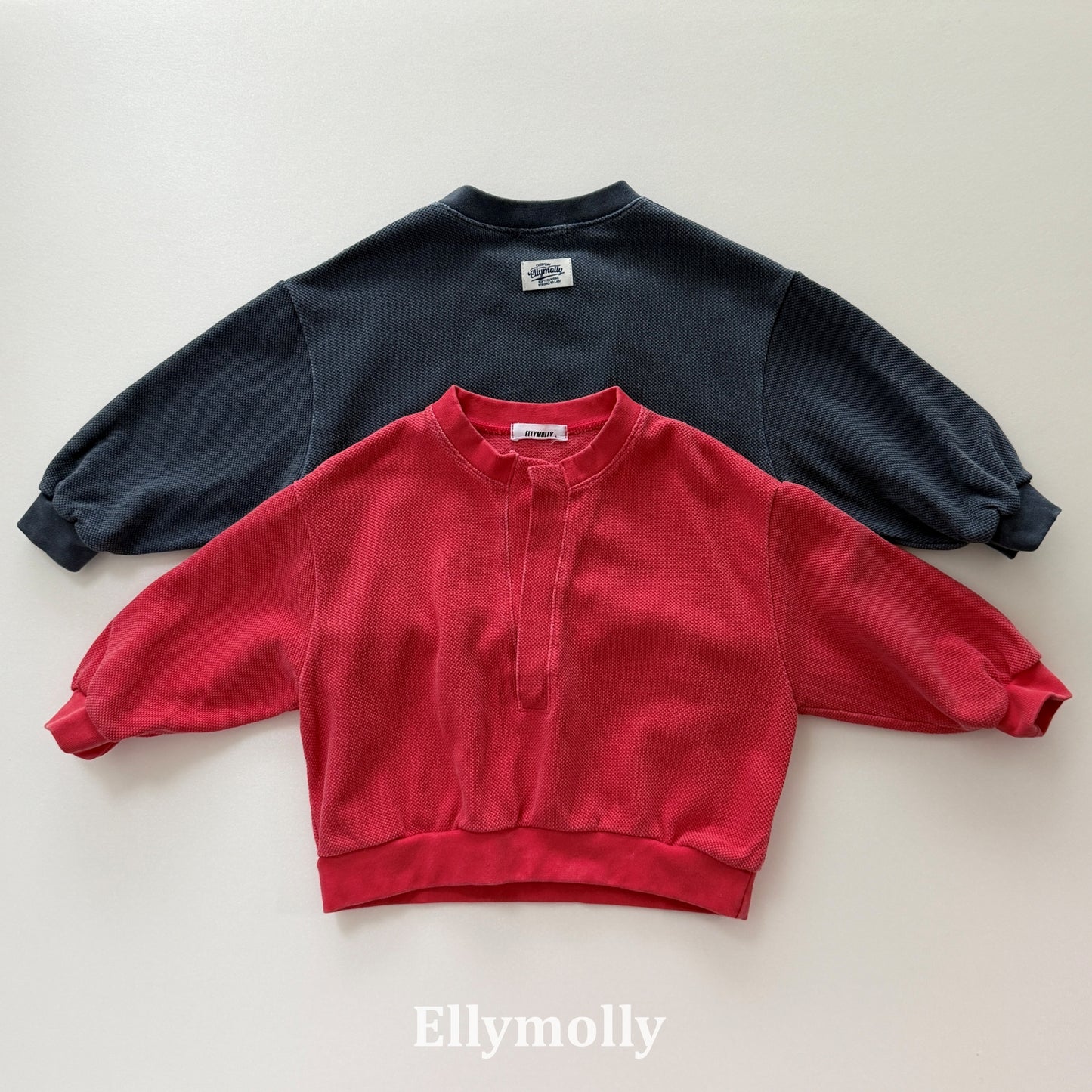 【PRE-ODER〆8.9(sun)】11.Slit Opening Sweatshirt | ellymolly