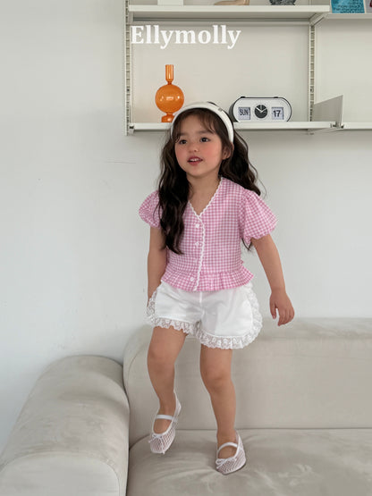 【PREORDER 4日間限定】47.Mesh Frill Shorts