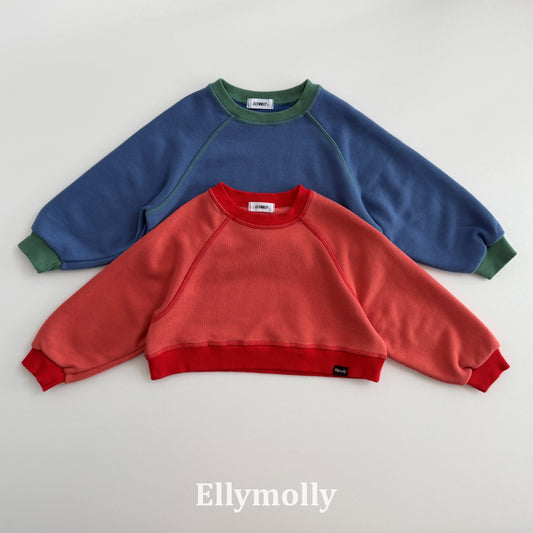 【PRE-ODER〆8.9(sun)】45.Rhythm Stitch Sweatshirt | ellymolly