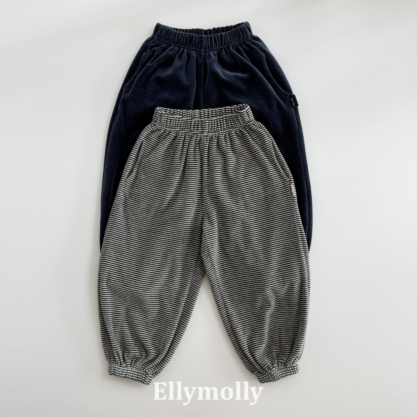 【PRE-ODER〆8.9(sun)】23.Velo Striped Jogger Pants | ellymolly