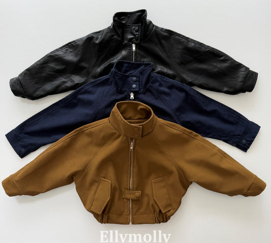 【PRE-ODER〆8.9(sun)】02.Rusk Leather Jacket | ellymolly