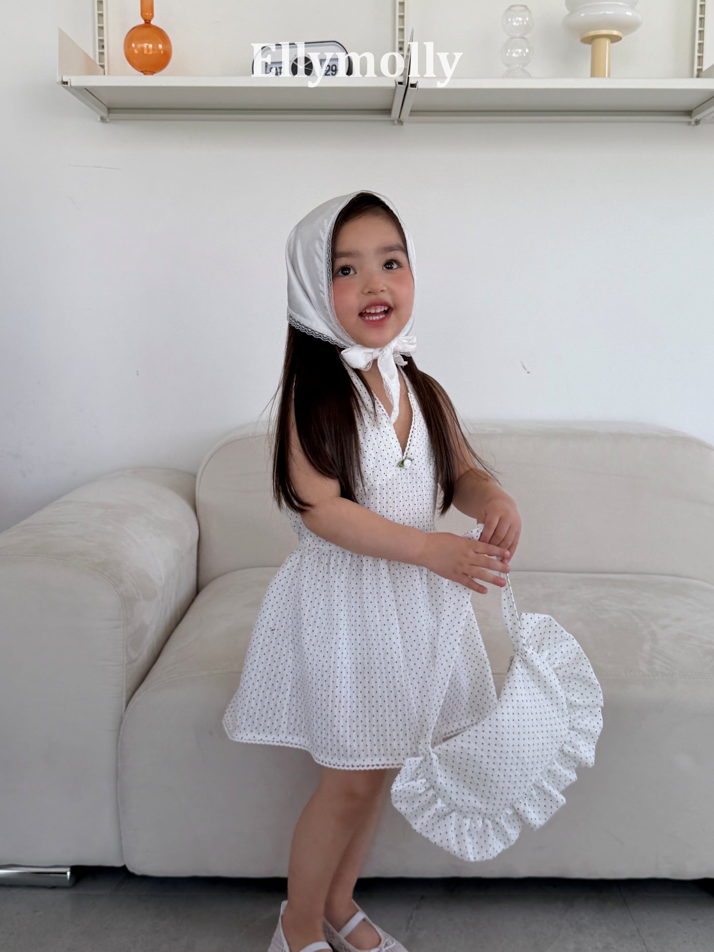 【PREORDER 4日間限定】40.Dot Halter Dress