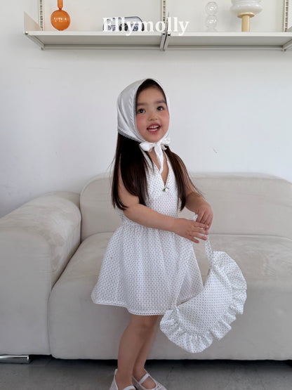 【PREORDER 4日間限定】40.Dot Halter Dress
