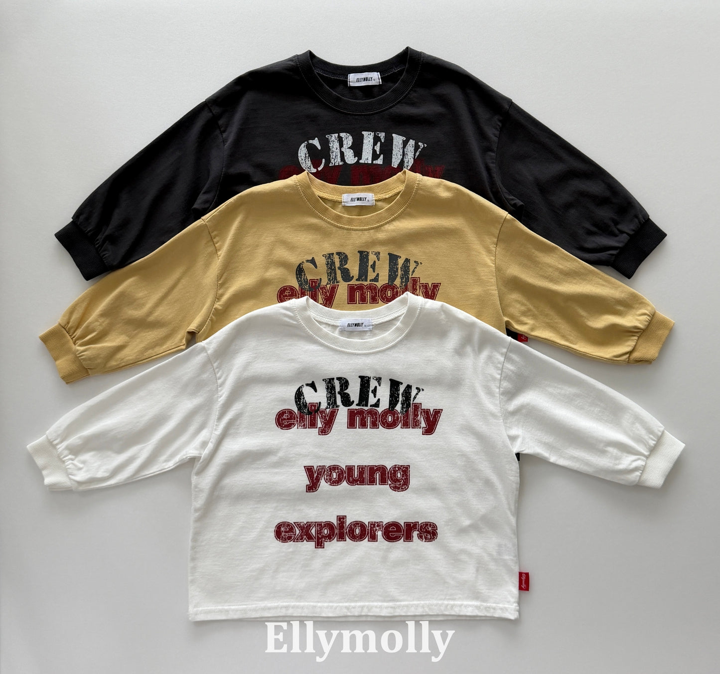【PRE-ODER〆8.9(sun)】18.Crew Box T-Shirt | ellymolly