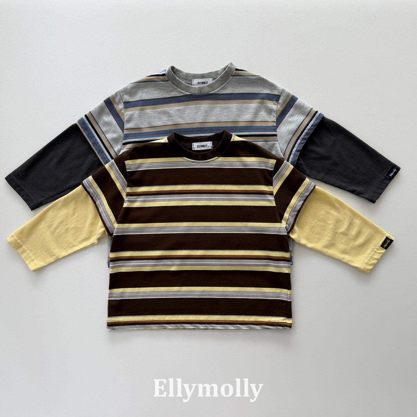 【PRE-ODER〆8.9(sun)】17.Campus Contrast T-Shirt | ellymolly