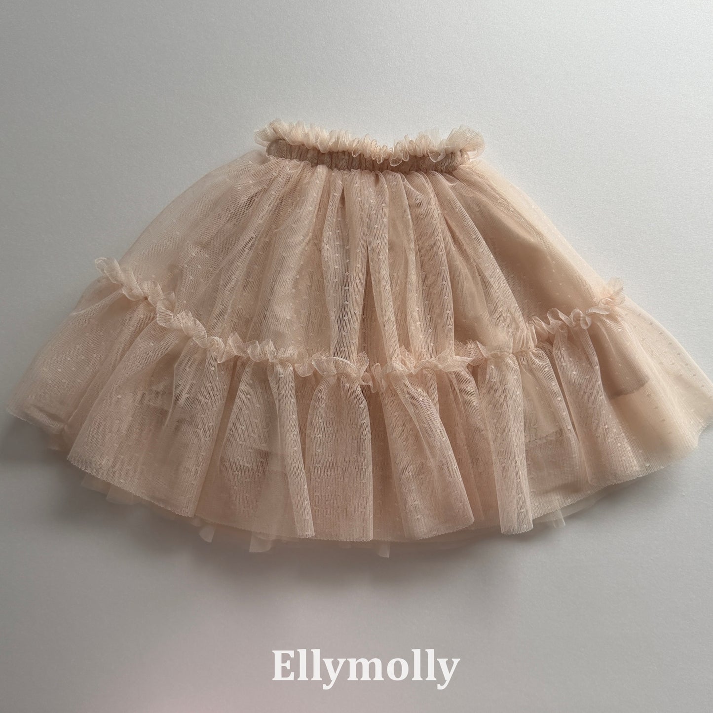 【PRE-ODER〆8.9(sun)】59.Sola Tulle Skirt | ellymolly