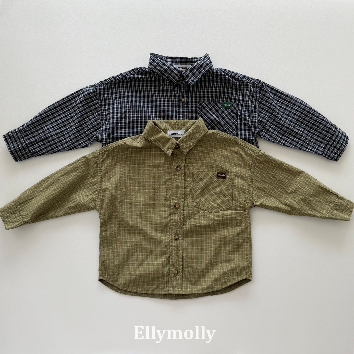 【PRE-ODER〆8.9(sun)】08.Maison Check Shirt | ellymolly