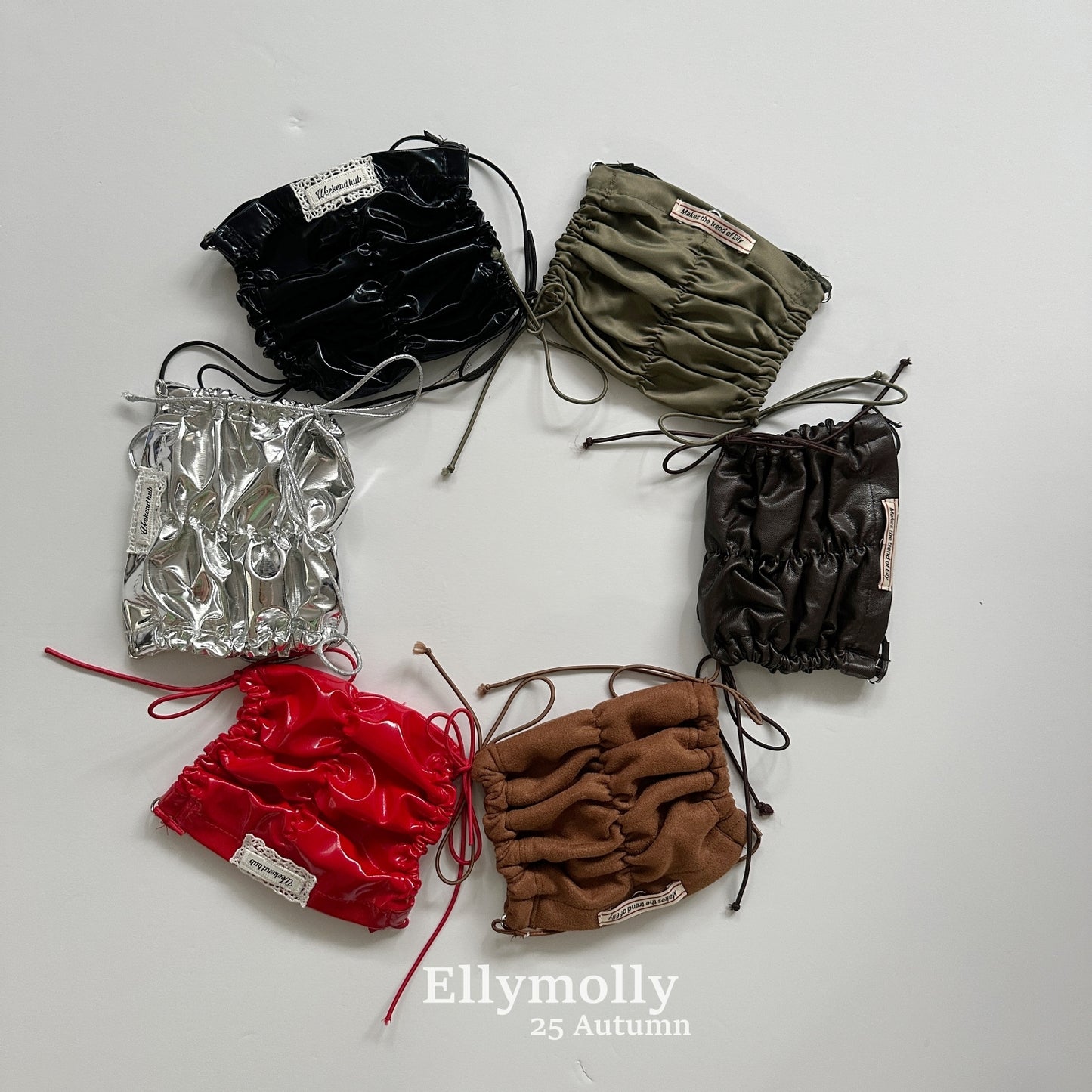 【PRE-ODER〆8.9(sun)】64.String Mini Bag | ellymolly