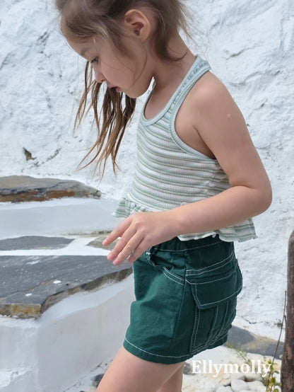【期間限定 PRE-ODER】15.Salt Halter Frill Sleeveless Top