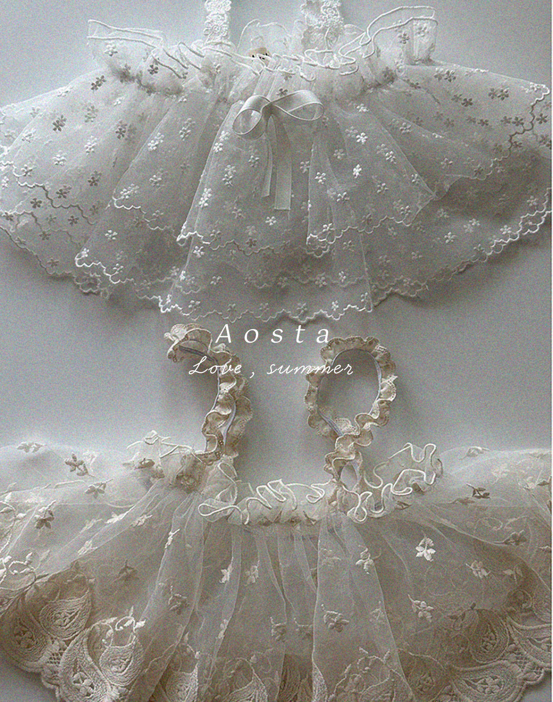 【PREORDER受付終了、ご希望はお問い合わせください。】27.Lace Strap Bustier