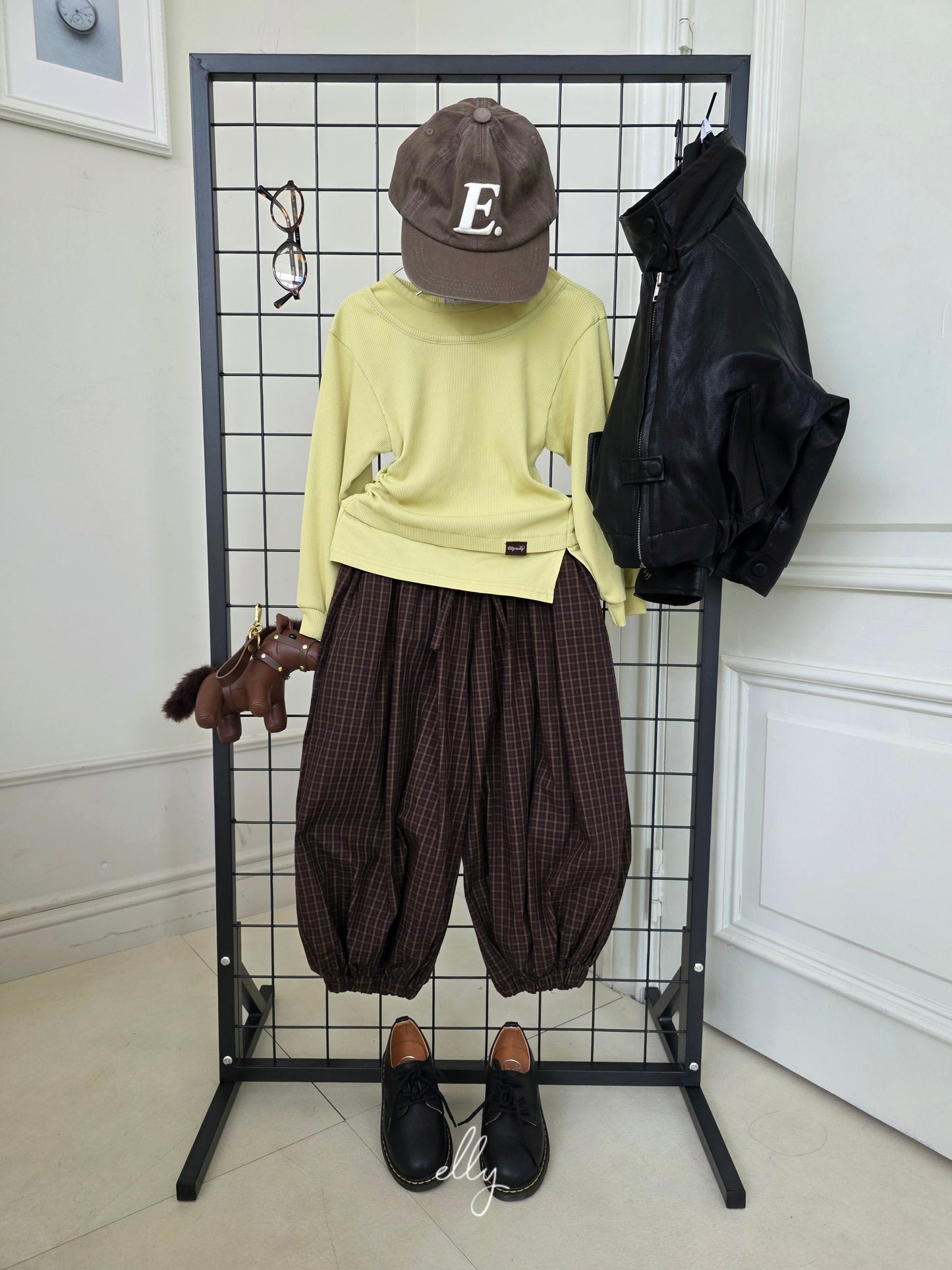 【PRE-ODER〆8.9(sun)】02.Rusk Leather Jacket | ellymolly