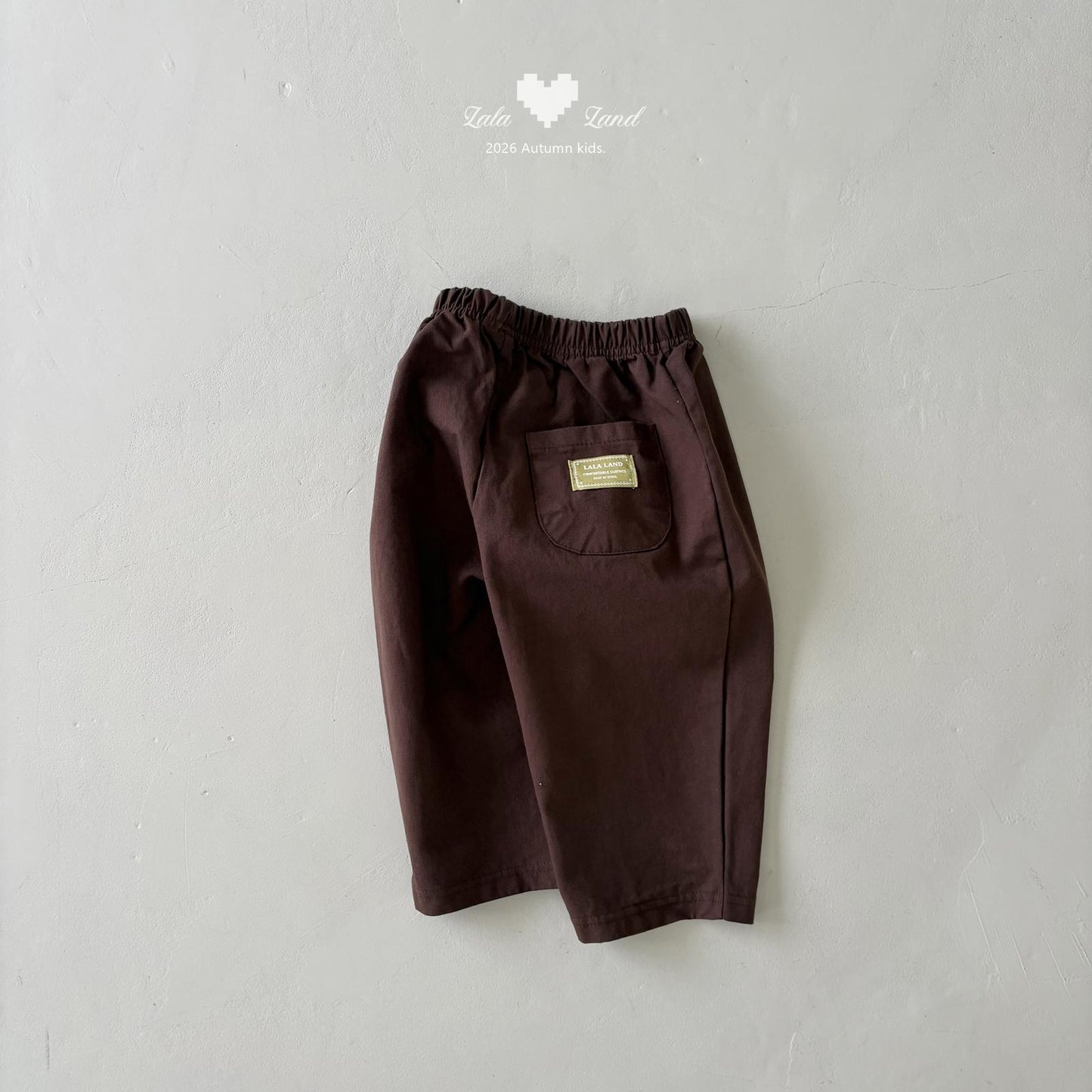 【PRE-ODER〆8.9(sun)】41.Basic Cotton Pants | lalaland