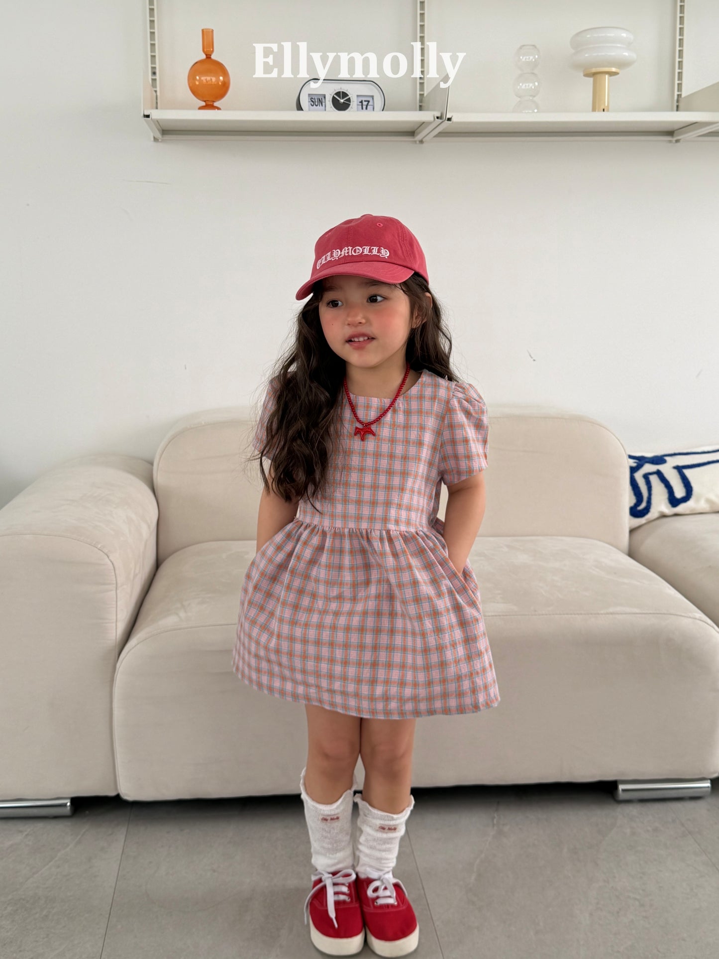 【PREORDER 4日間限定】41.Mellow Check Dress