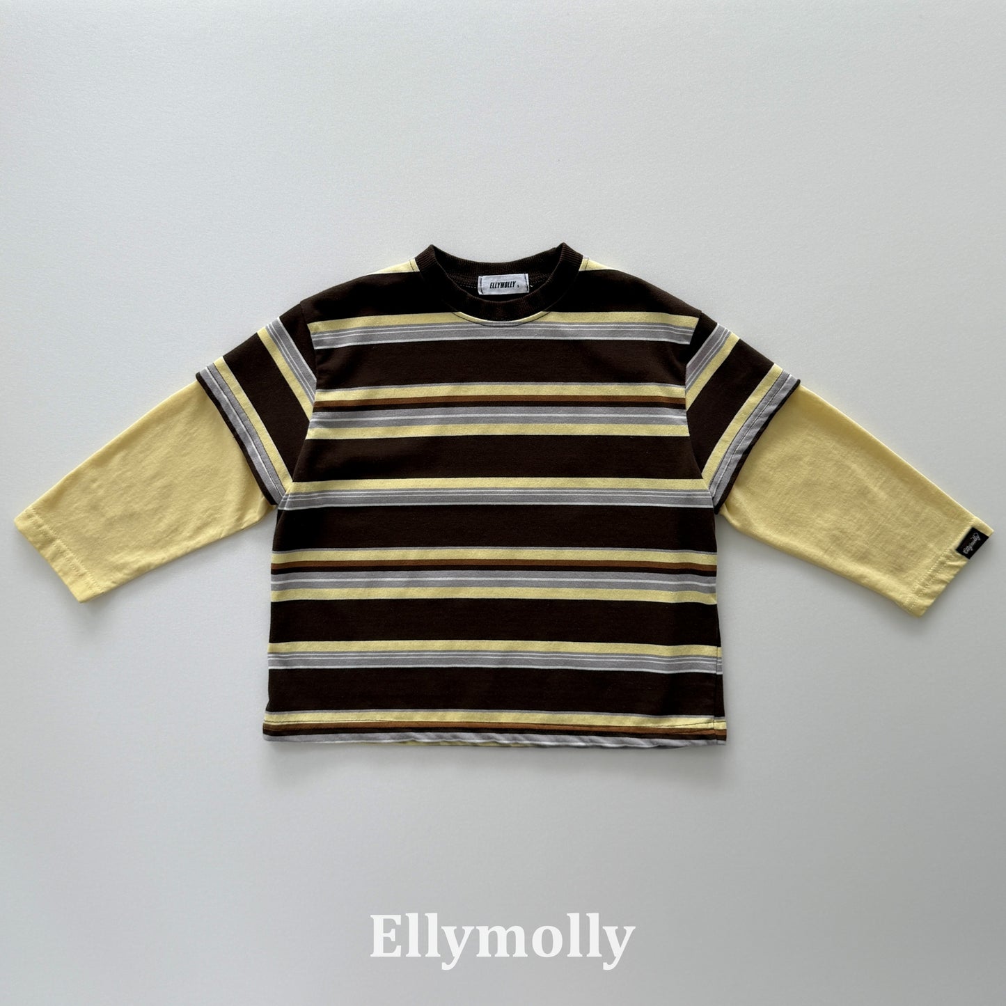 【PRE-ODER〆8.9(sun)】17.Campus Contrast T-Shirt | ellymolly