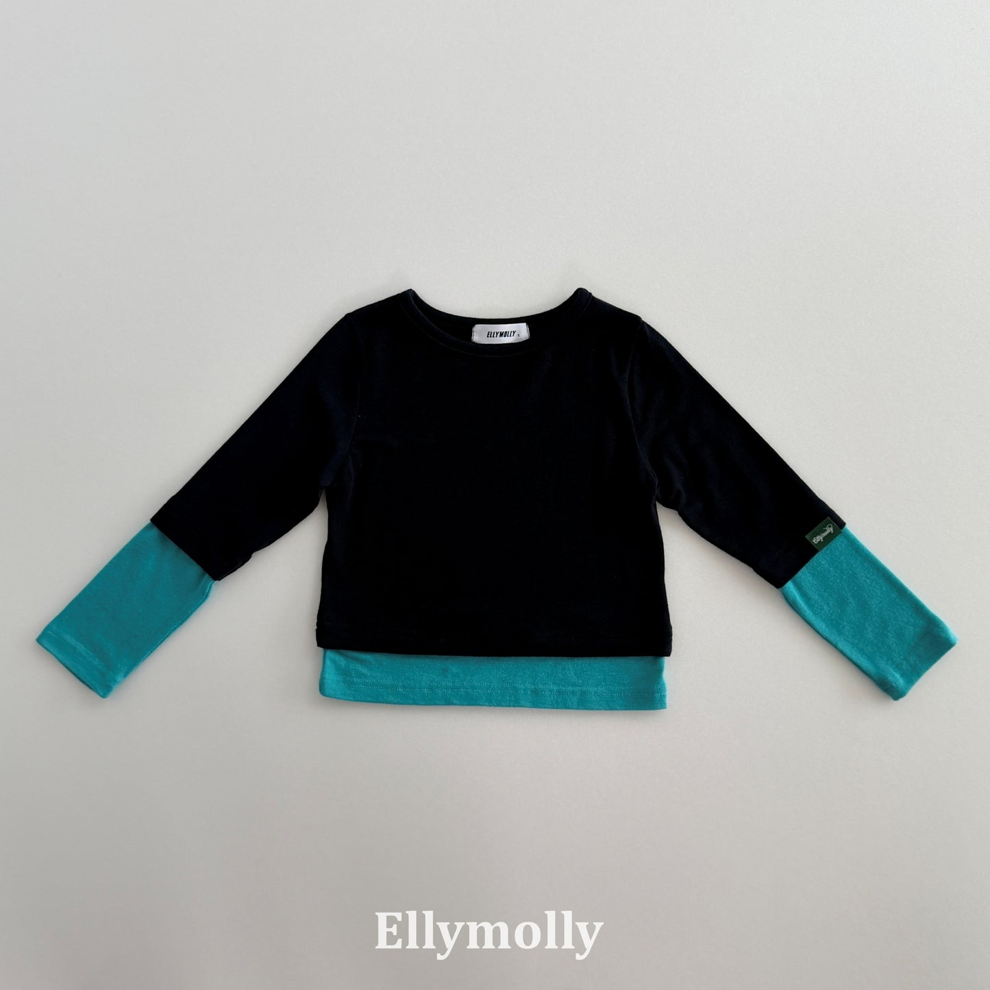 【PRE-ODER〆8.9(sun)】13.Rolling Contrast T-Shirt | ellymolly