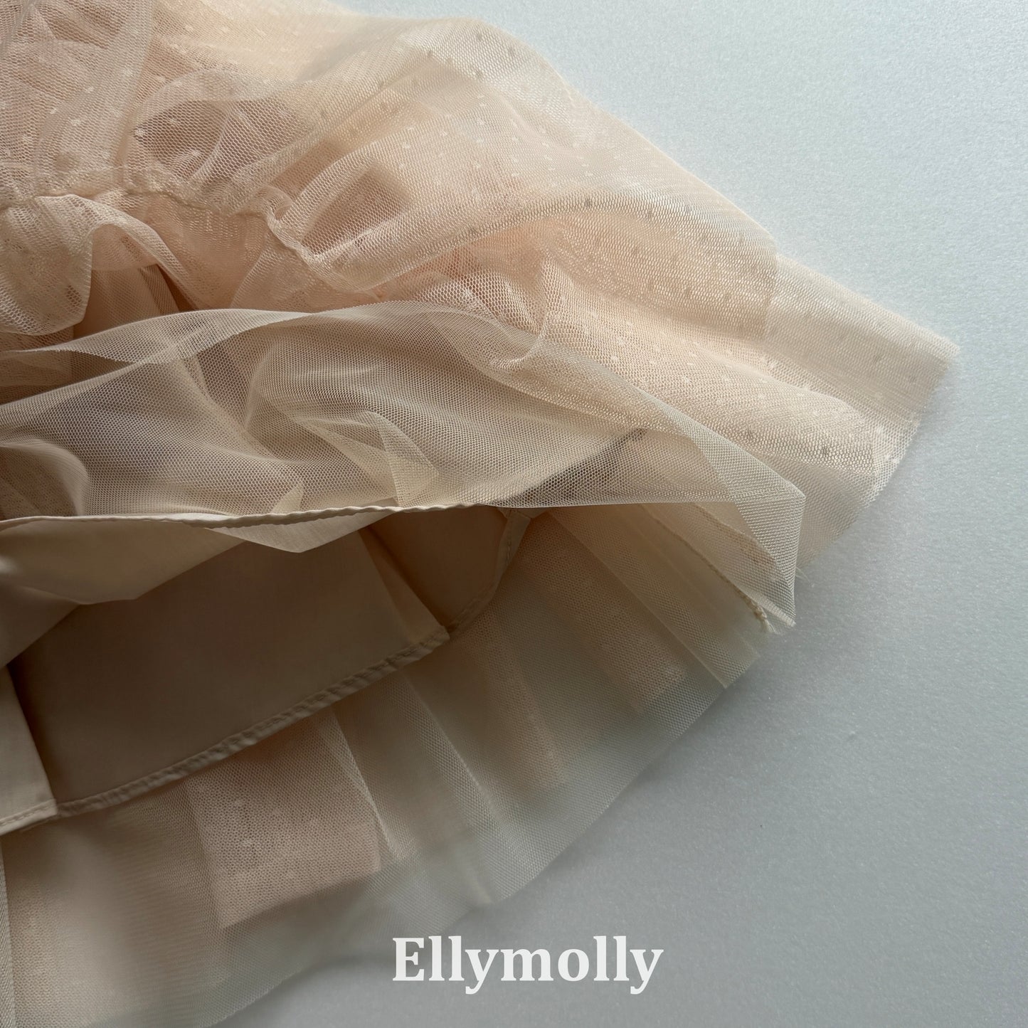 【PRE-ODER〆8.9(sun)】59.Sola Tulle Skirt | ellymolly