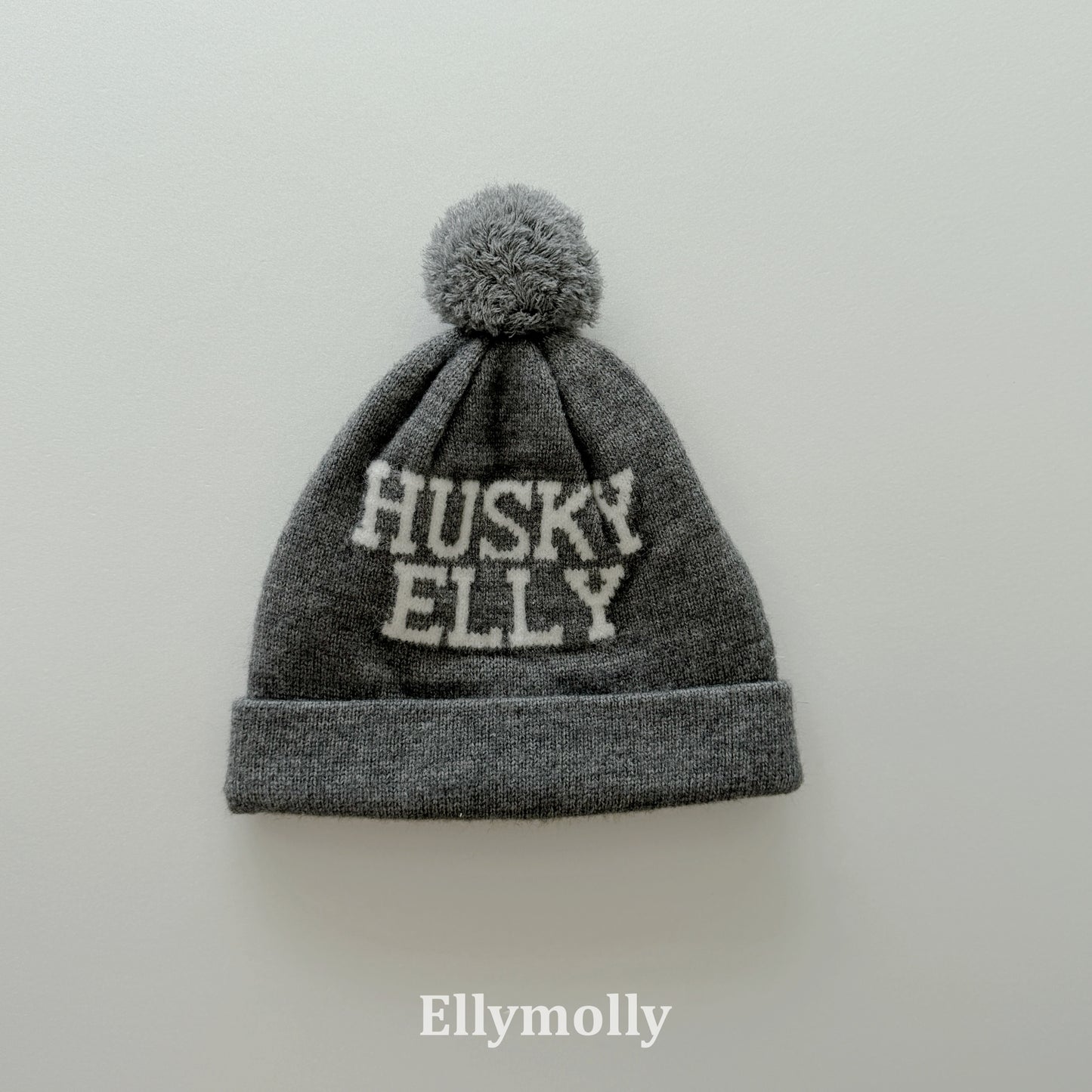 【PRE-ODER〆8.9(sun)】68.Husky Pom-Pom Beanie | ellymolly
