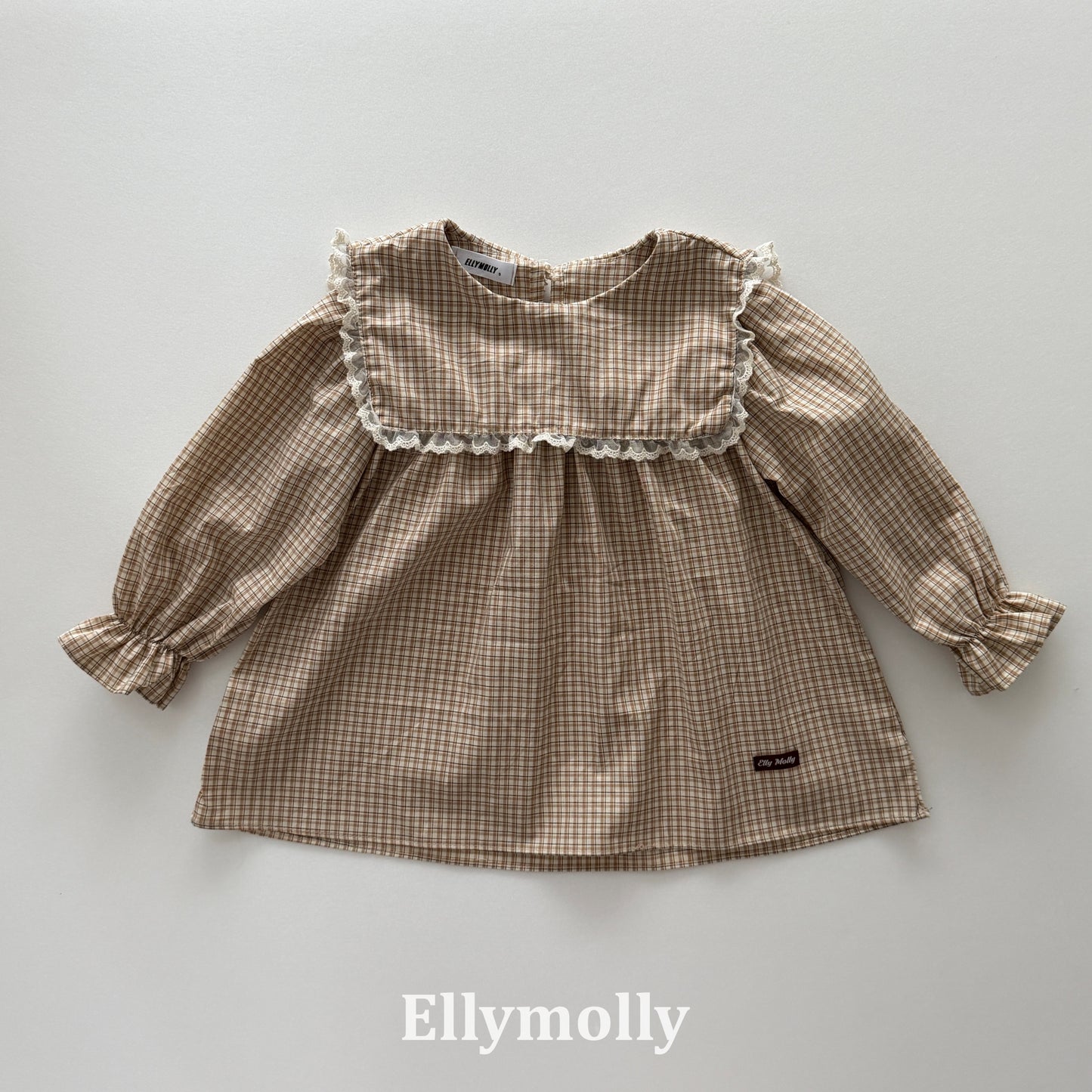 【PRE-ODER〆8.9(sun)】61.Musk Check Blouse | ellymolly
