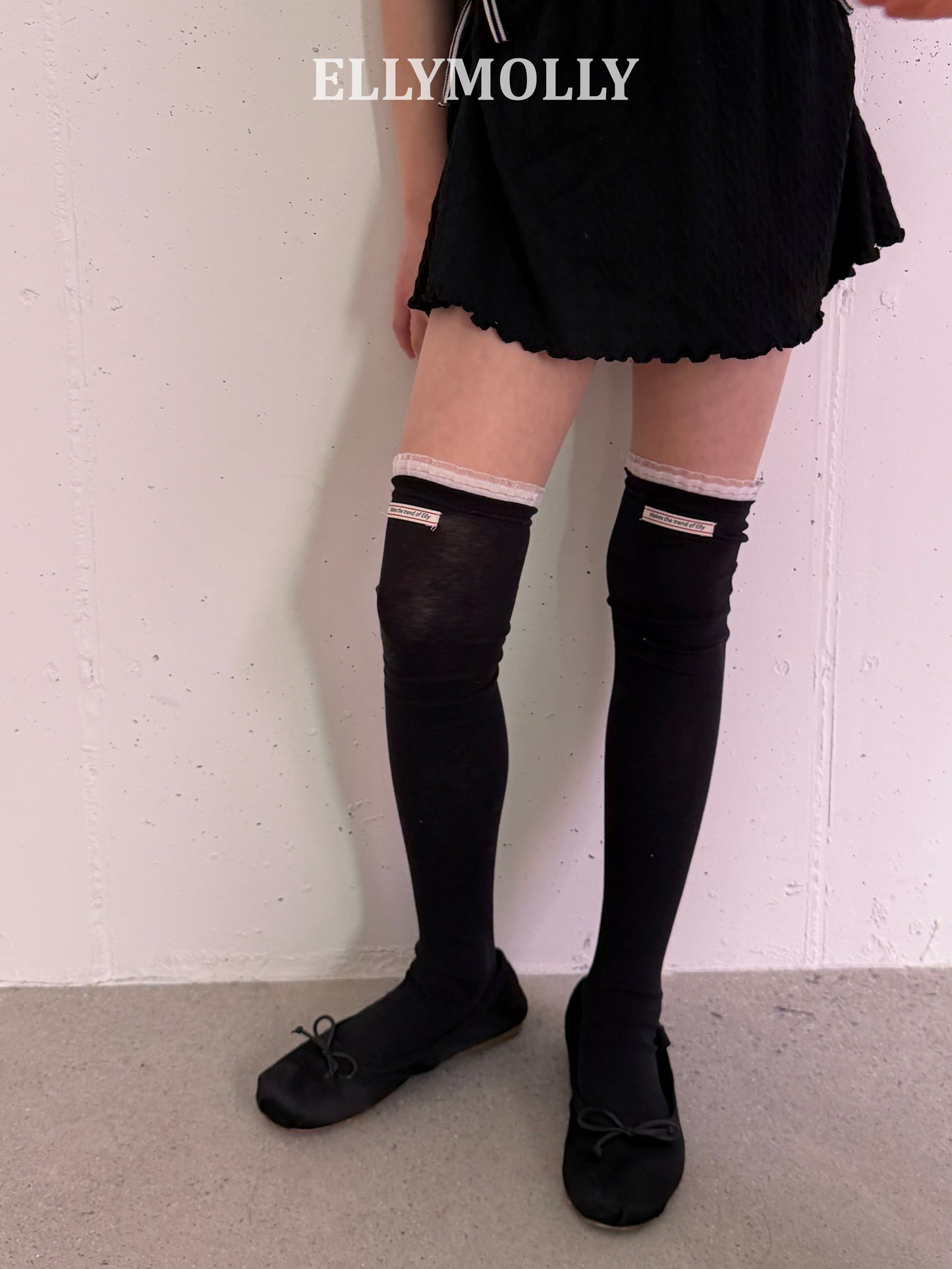 【PREORDER 4日間限定】15. Ribbon Fit Leg Socks