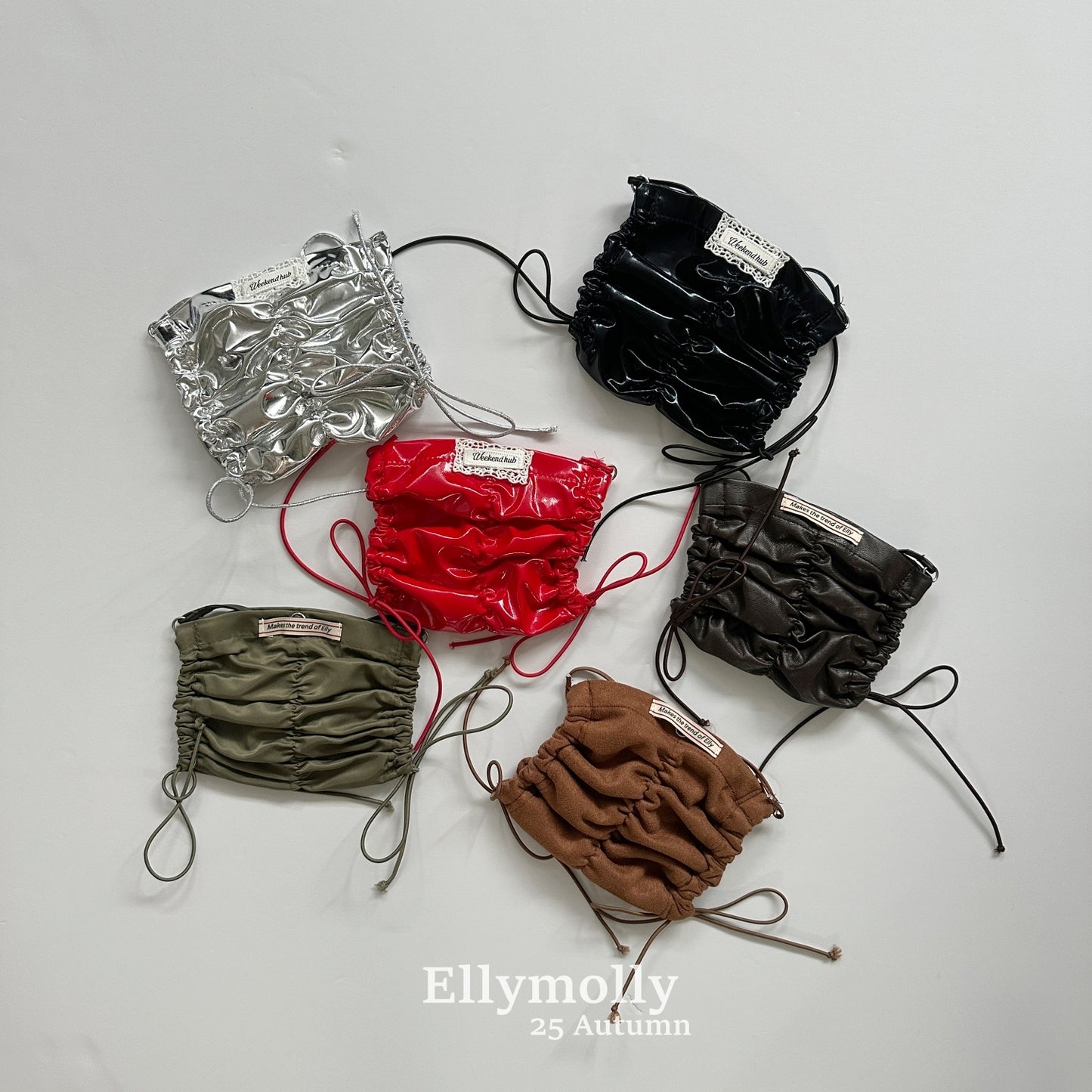 【PRE-ODER〆8.9(sun)】64.String Mini Bag | ellymolly