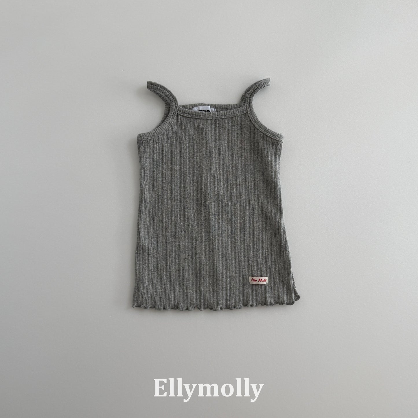 【PRE-ODER〆8.9(sun)】39.Doudou Ribbed Layered Top | ellymolly