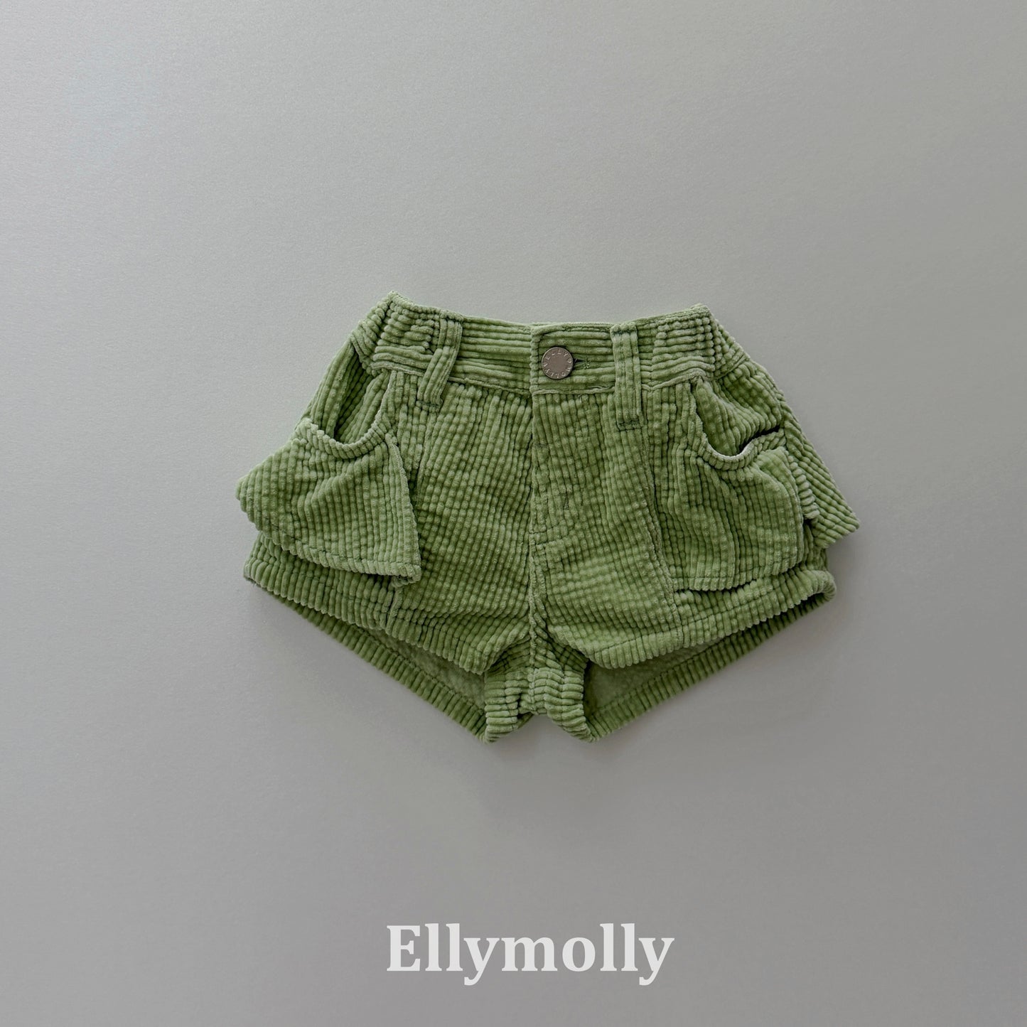 【PRE-ODER〆8.9(sun)】57.Bibi Frill Corduroy Pants | ellymolly