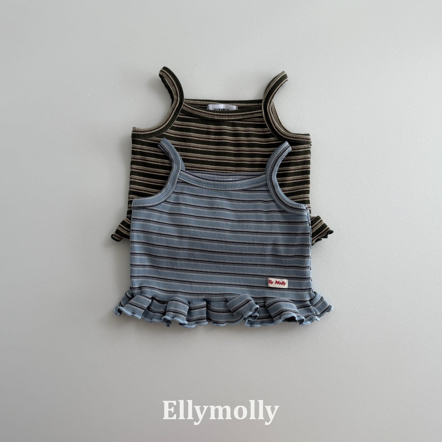【PRE-ODER〆8.9(sun)】35.Shadow Frill Sleeveless Top | ellymolly