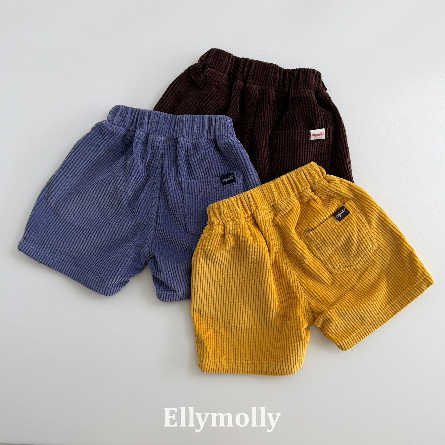 【PRE-ODER〆8.9(sun)】26.Soda Corduroy Shorts | ellymolly