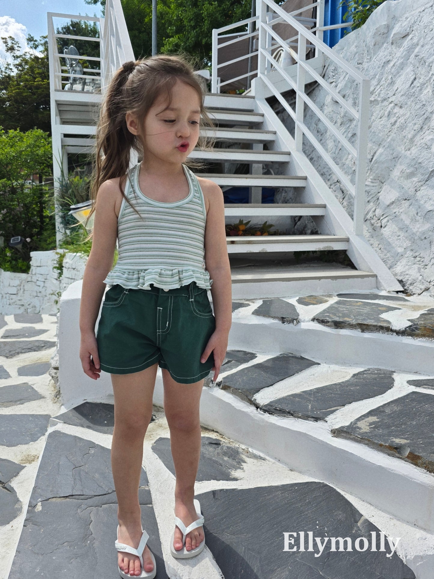 【期間限定 PRE-ODER】15.Salt Halter Frill Sleeveless Top