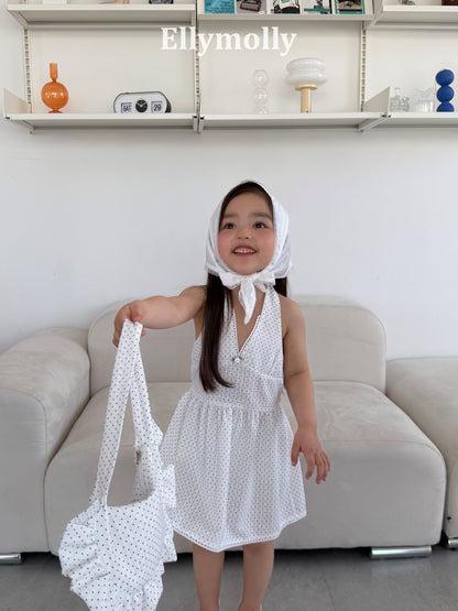 【PREORDER 4日間限定】40.Dot Halter Dress