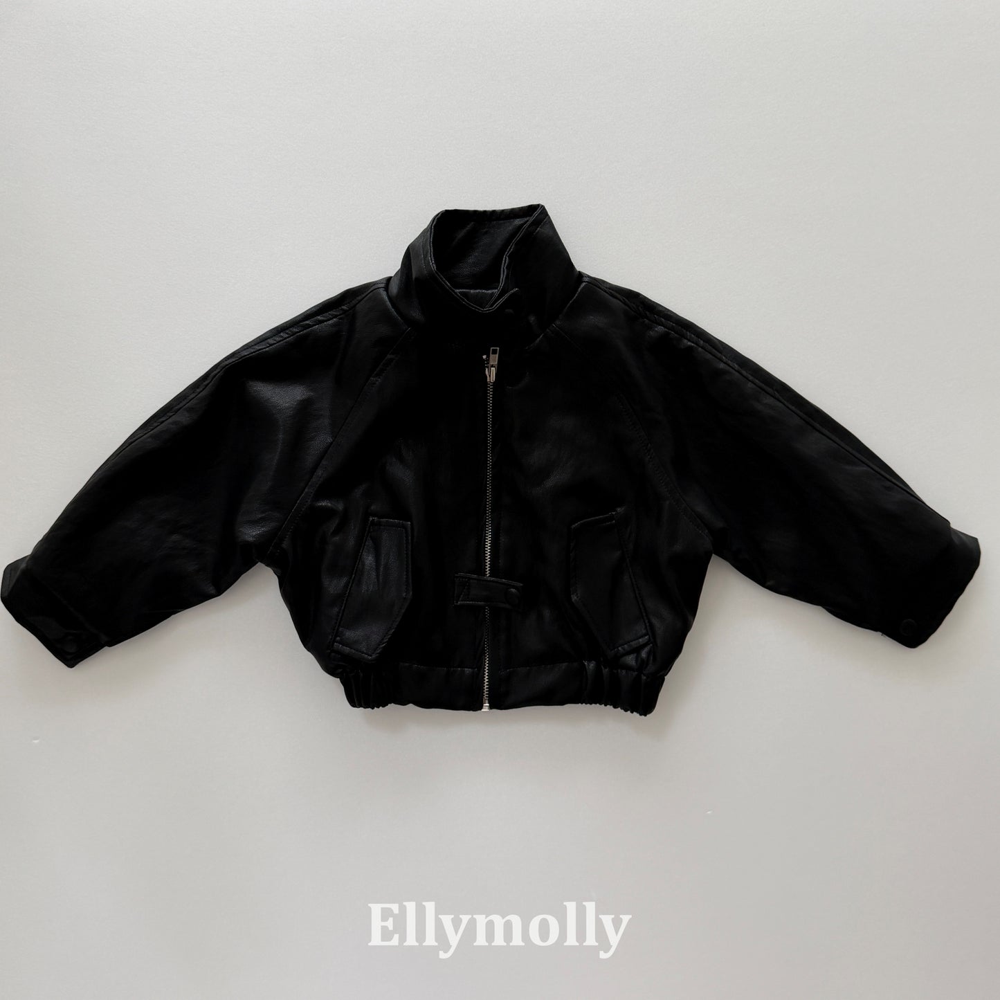 【PRE-ODER〆8.9(sun)】02.Rusk Leather Jacket | ellymolly