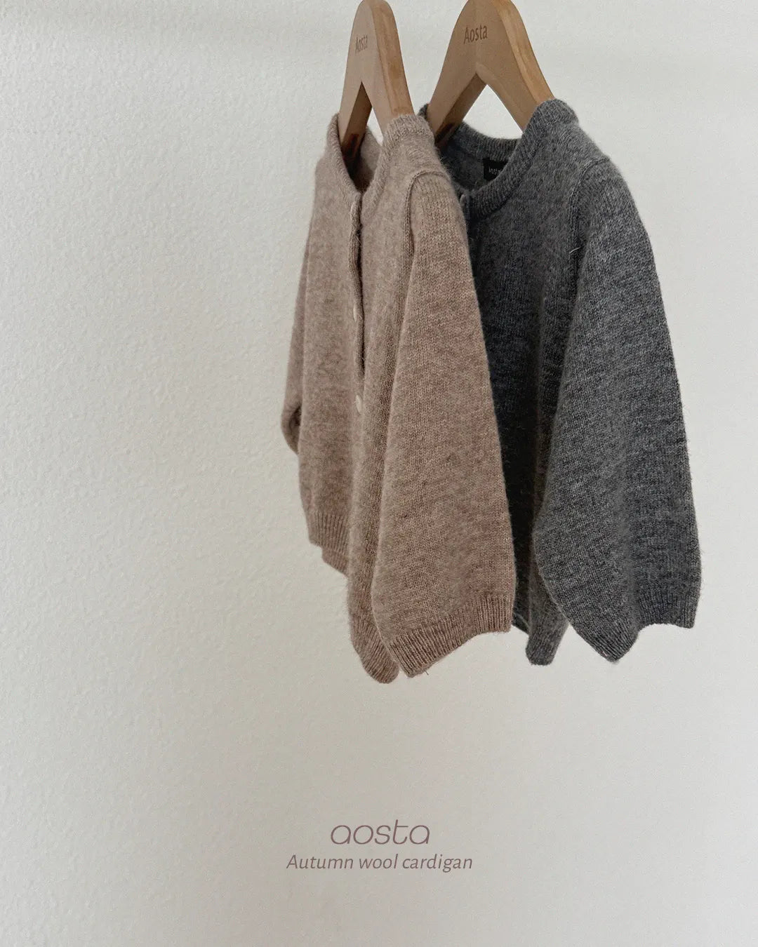 【秋のPRE-ODER 5%OFF】06.Knit Cashmere Cardigan