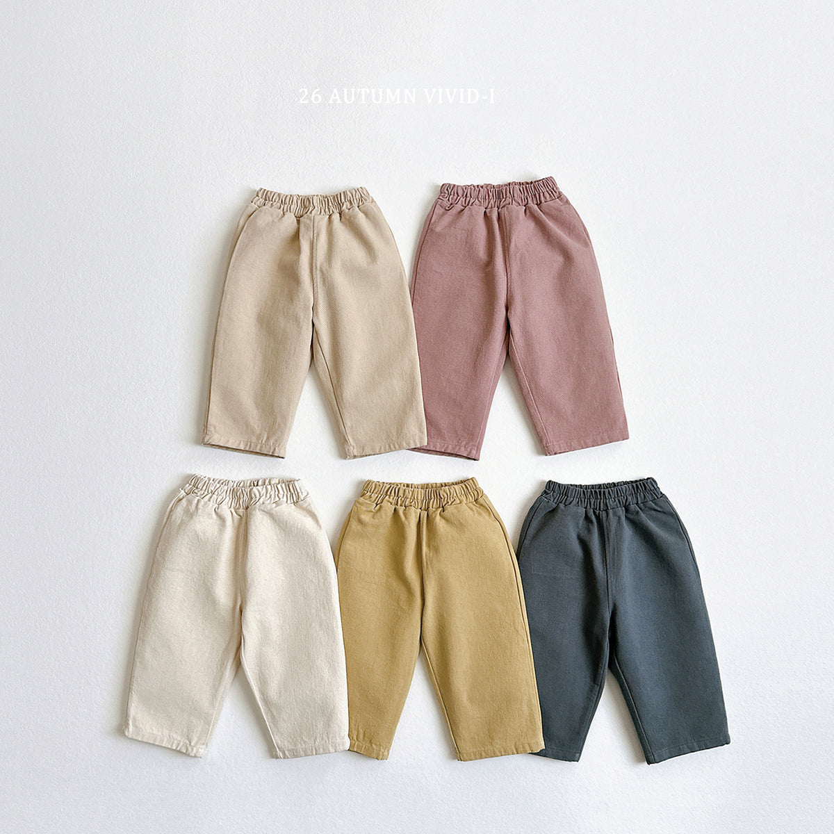 【秋のPRE-ODER 5%OFF】17.Washed Cotton Pants