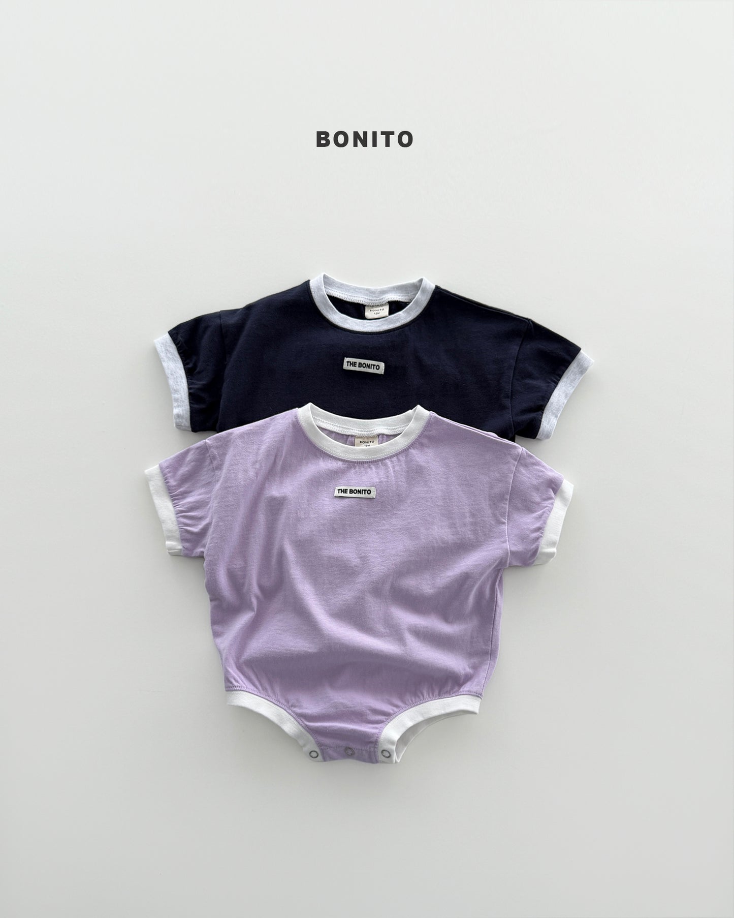 【期間限定 PRE-ODER】6.Bébé Loose Color Block Suit