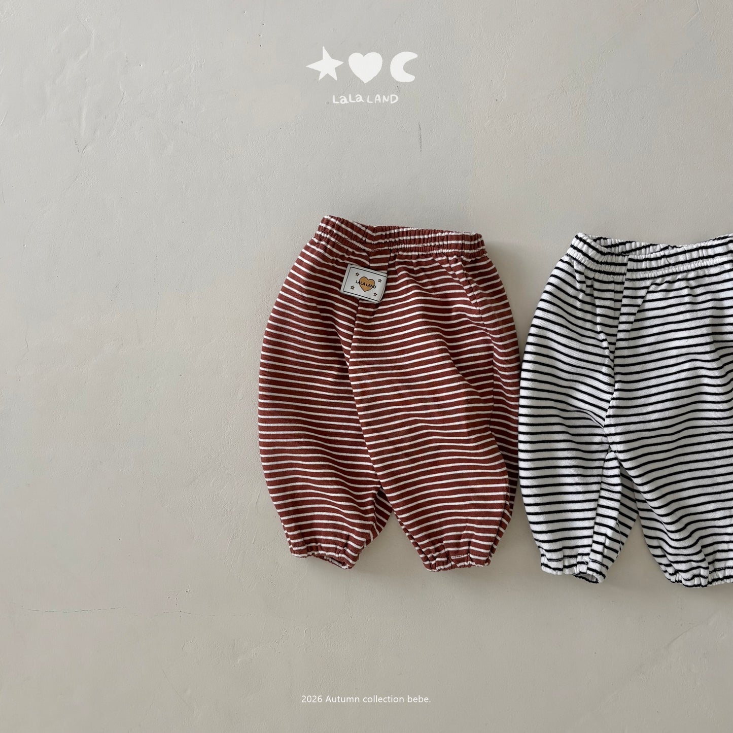 【PRE-ODER〆8.9(sun)】39.Stripe Terry Pants | lalaland