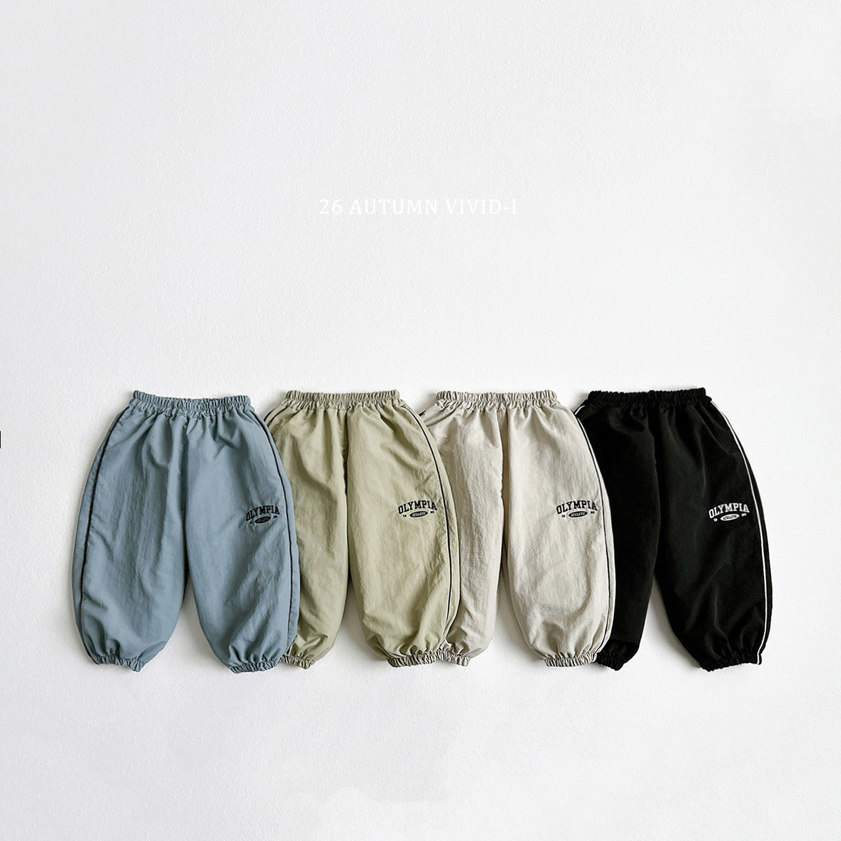 【秋のPRE-ODER 5%OFF】06.Olympia Windbreaker Jogger Pants