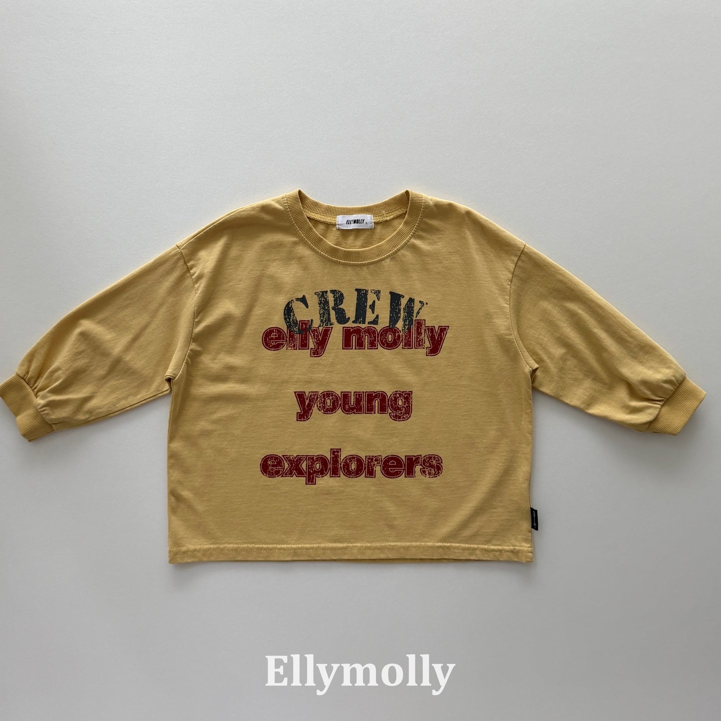 【PRE-ODER〆8.9(sun)】18.Crew Box T-Shirt | ellymolly