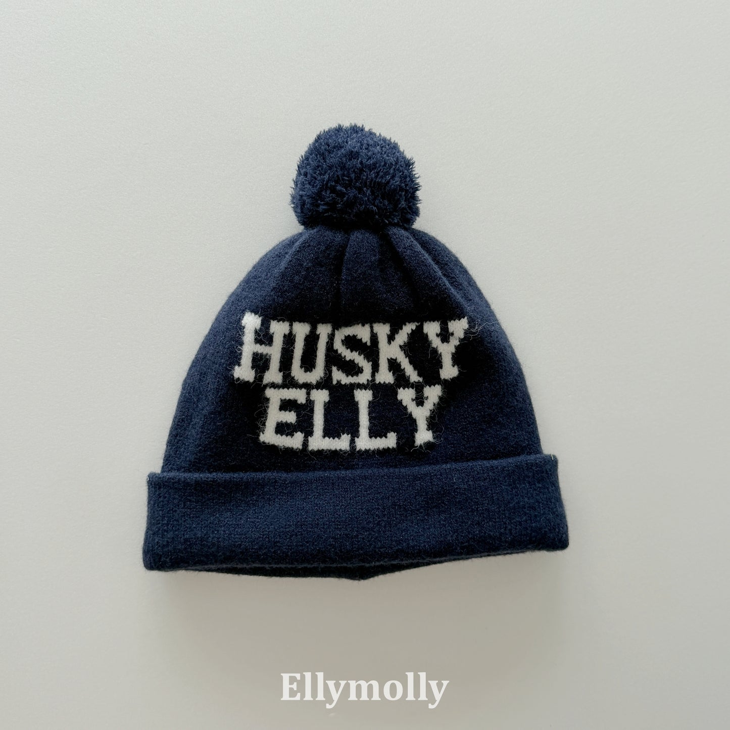 【PRE-ODER〆8.9(sun)】68.Husky Pom-Pom Beanie | ellymolly